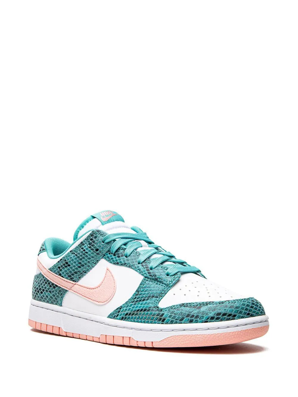 NIKE DUNK LOW WASHED TEAL SNAKE SKIN