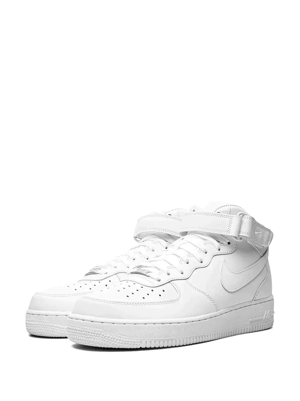 NIKE AIRFORCE LONG MID LEATHER WHITE