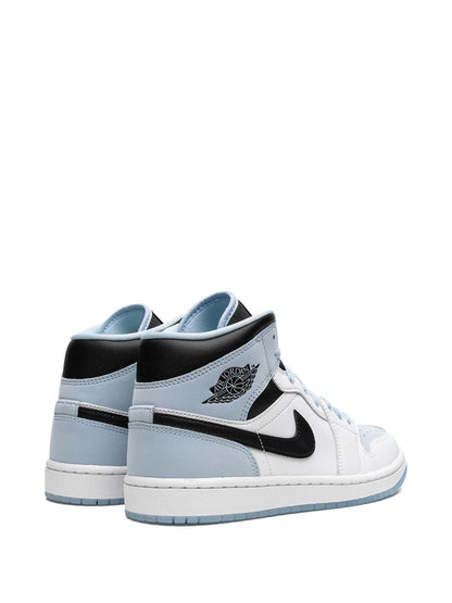 JORDAN RETRO 1 MID WHITE ICE BLUE