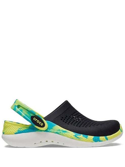 CROCS LITERIDE 360 MARBLED CLOG SANDAL MULTI