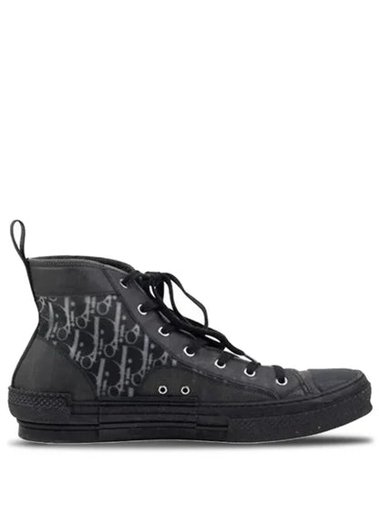 DIORR B23 HIGH TOP OBLIQUE BLACK