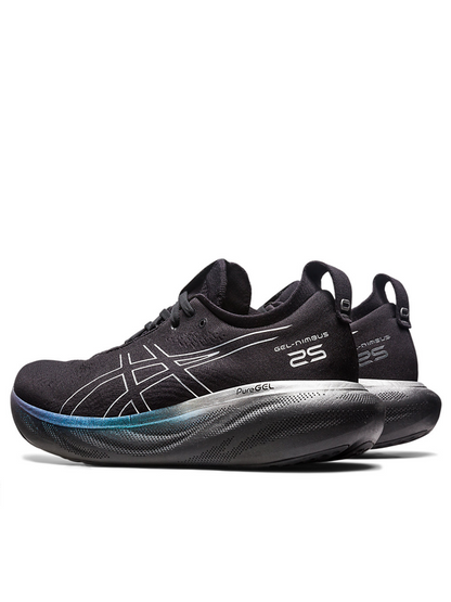 ASICS GEL NIMBUS 25 PLATINUM BLACK