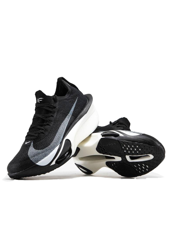 NIKE AIR ZOOM ALPHAFLY 3 BLACK WHITE