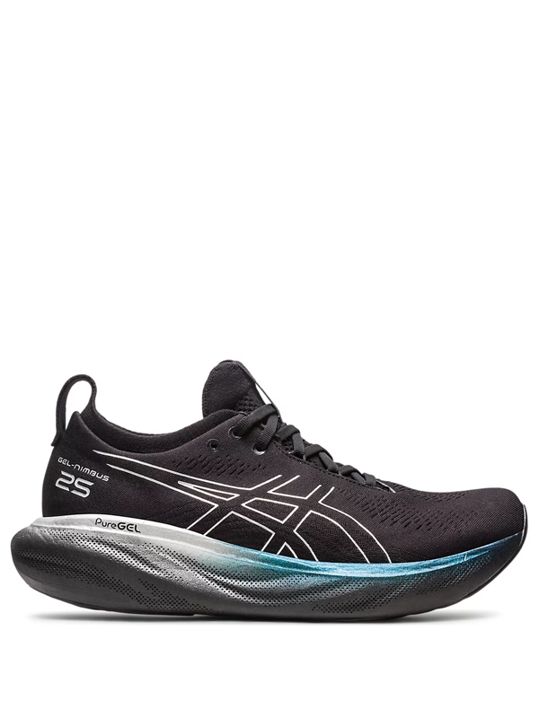 ASICS GEL NIMBUS 25 PLATINUM BLACK