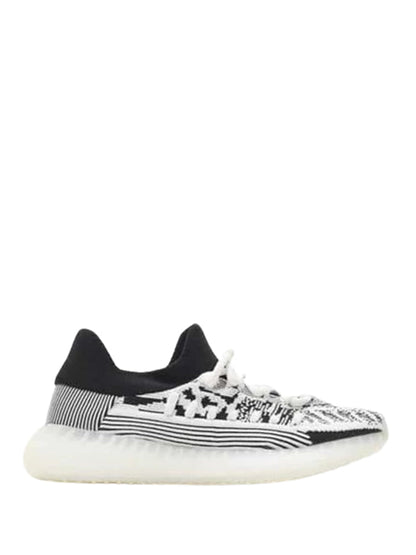 ADIDAS YEEZY 350 V2 CMPCT SLATE BLACK WHITE