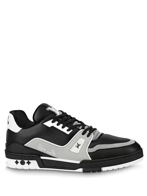 LOUIS VUITTON LV TRAINER SNEAKER BLACK GRAY