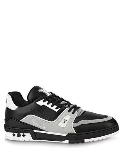 LOUIS VUITTON LV TRAINER SNEAKER BLACK GRAY