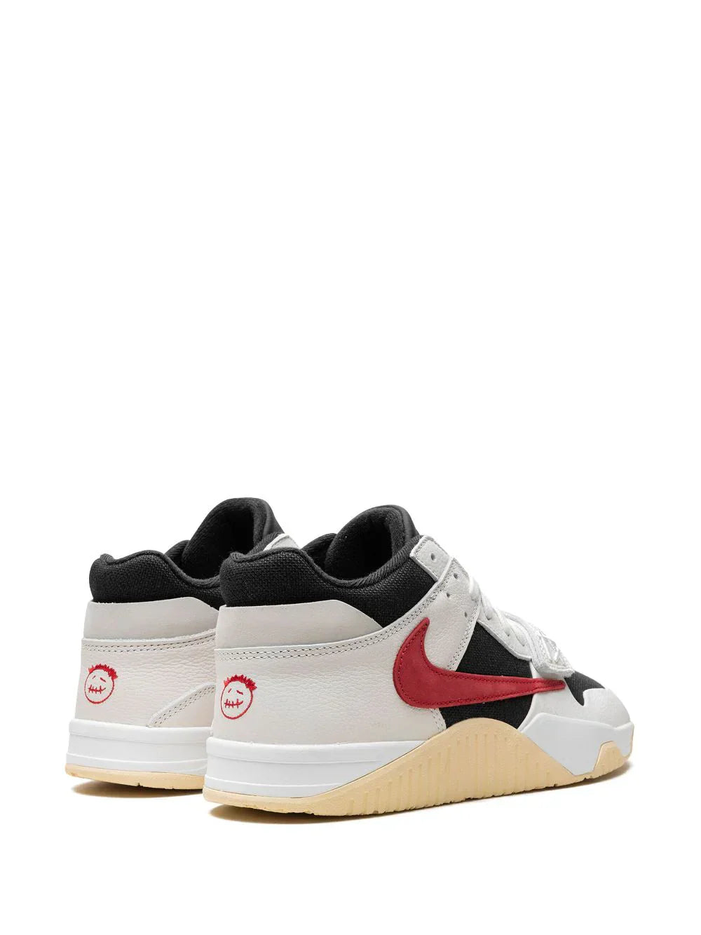 AIR JORDAN RETRO 1 X TRAVIS SCOTT JUMPMAN JACK RED SWOOSH