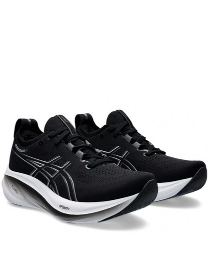 ASICSS GEL NIMBUS 26 PLATINUM BLACK GRAPHITE GREY