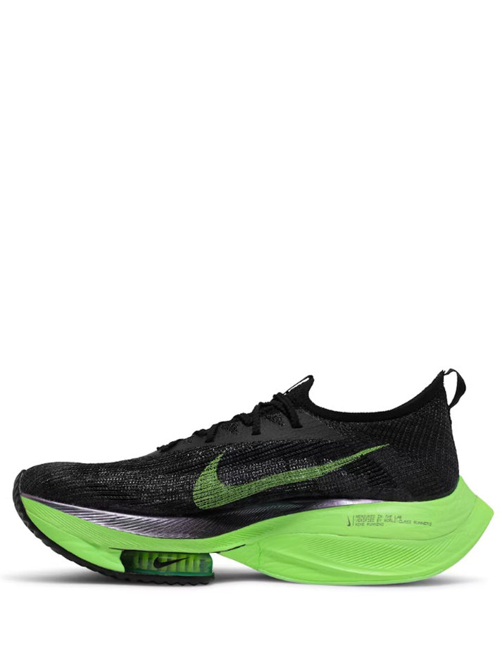 NIKE AIR ZOOM ALPHAFLY NEXT BLACK GREEN