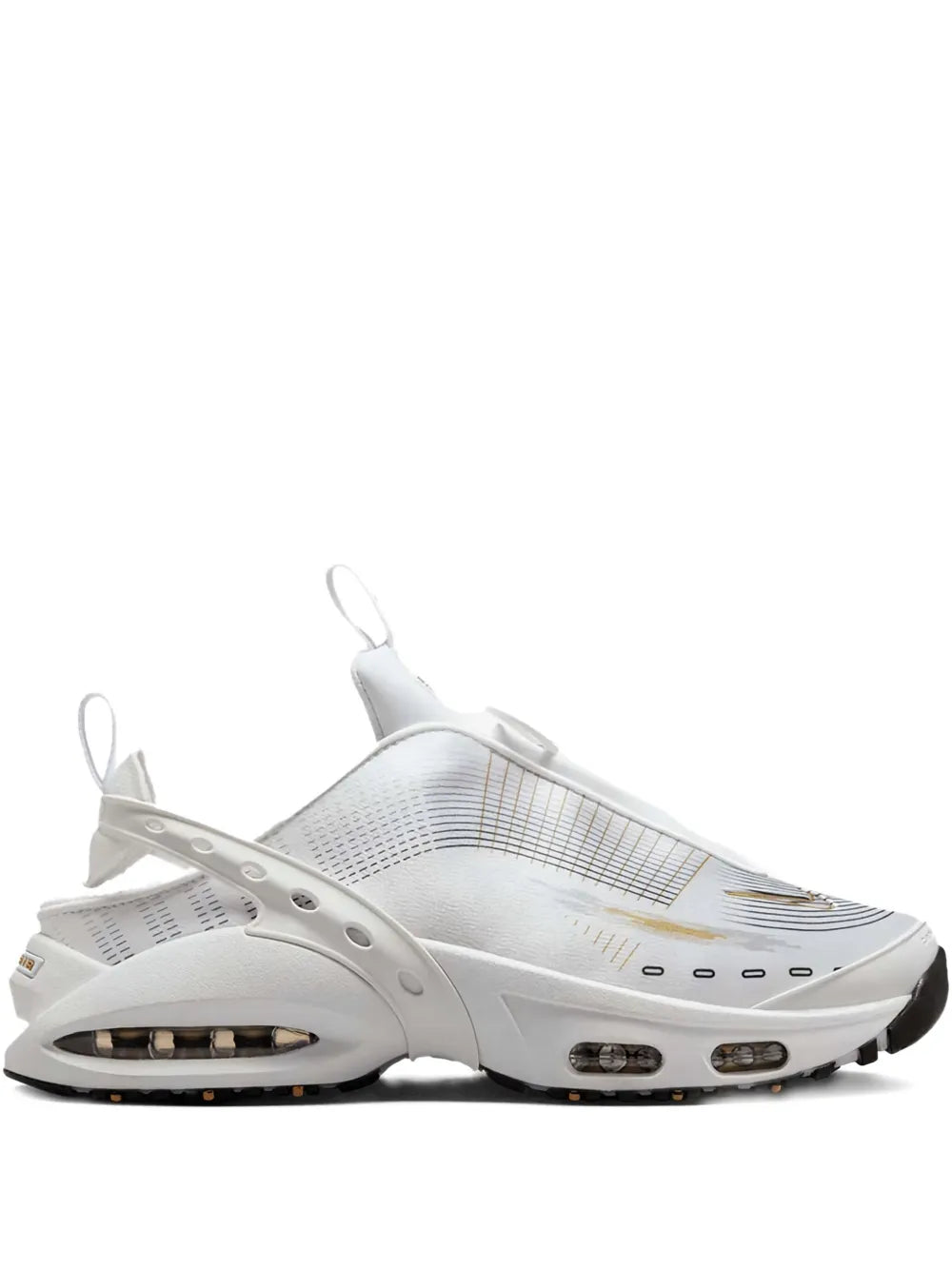 NIKE AIRMAX CRAZE WHITE METALLIC GOLD
