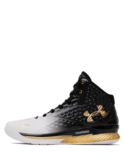 UNDER ARMOUR UA 2015 CURRY 1 MVP BLACK GOLD