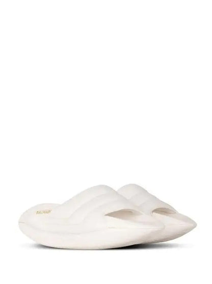 BALMAIN PARIS SLIDES FULL WHITE
