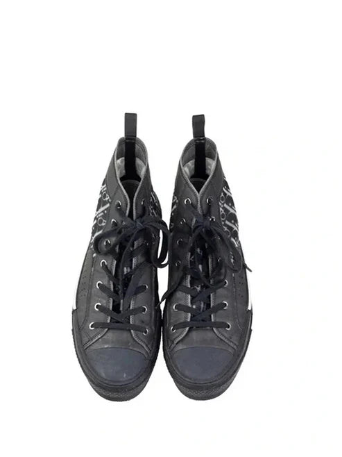 DIORR B23 HIGH TOP OBLIQUE BLACK