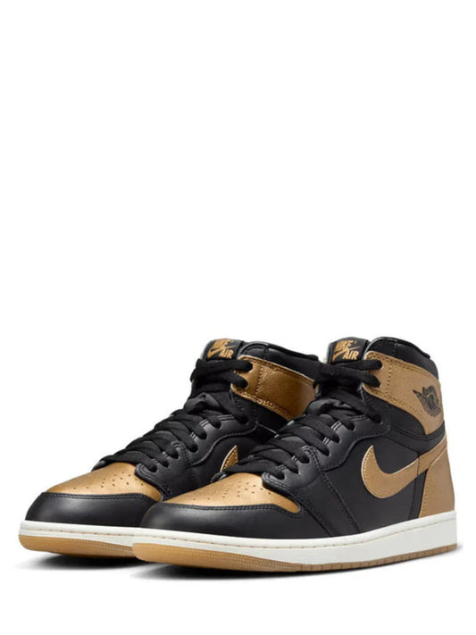 NIKE AIR JORDAN 1 RETRO HIGH OG BLACK GOLD