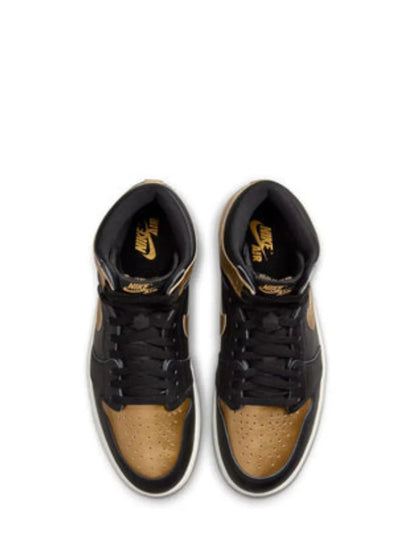 NIKE AIR JORDAN 1 RETRO HIGH OG BLACK GOLD