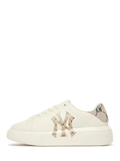 MLB CHUNKY CLASSIC HEEL DIA MONOGRAM NY YANKEES