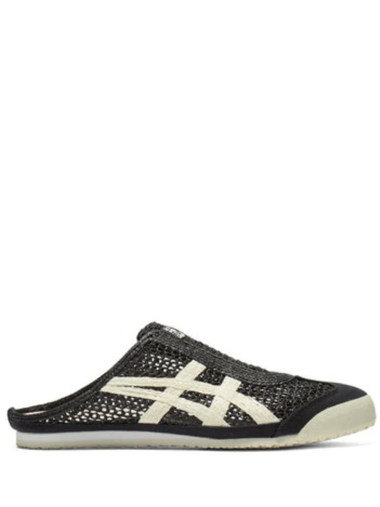 ONITSUKA TIGER SABOT SLIP ON BLACK WHITE