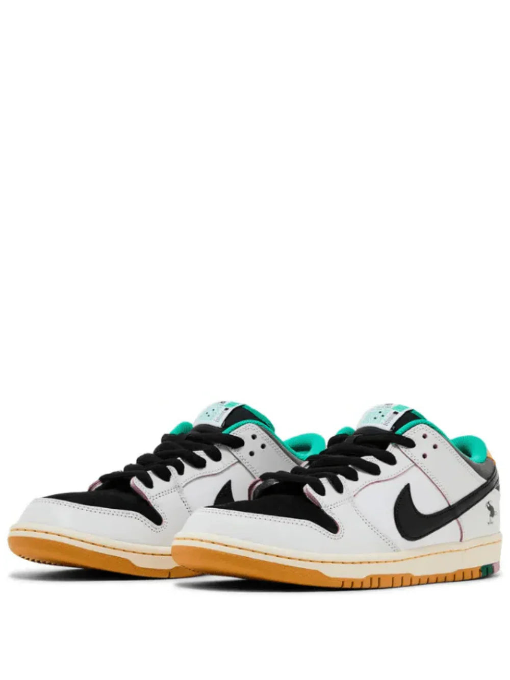 NIKE SB DUNK LOW WHITE CLEAR EMERALD