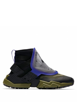 NIKE AIR HUARACHE GRIP BLACK OLIVE