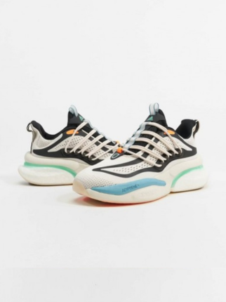 ADIDASS ALPHABOOST V1 GREEN SOLAR GOLD