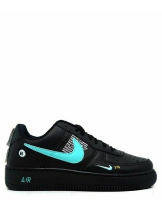 NIKE AIRFORCE 1 LOW UTILITY BLACK BLUE