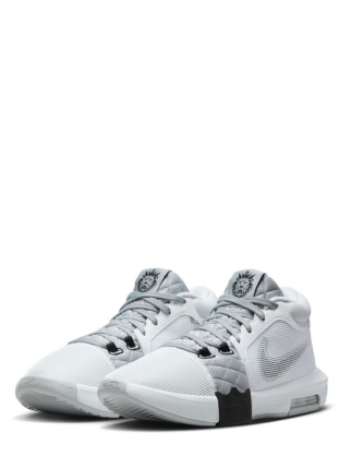 NIKE LEBRON WITNESS 8 VIII WHITE BLACK