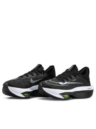 NIKEE ZOOM ALPHAFLY 2 BLACK WHITE