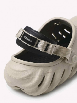 CROCS ECHO BEIGE BLACK
