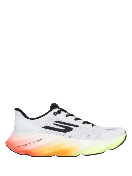 SKECHER AERO BURST SNEAKERS WHITE NEON