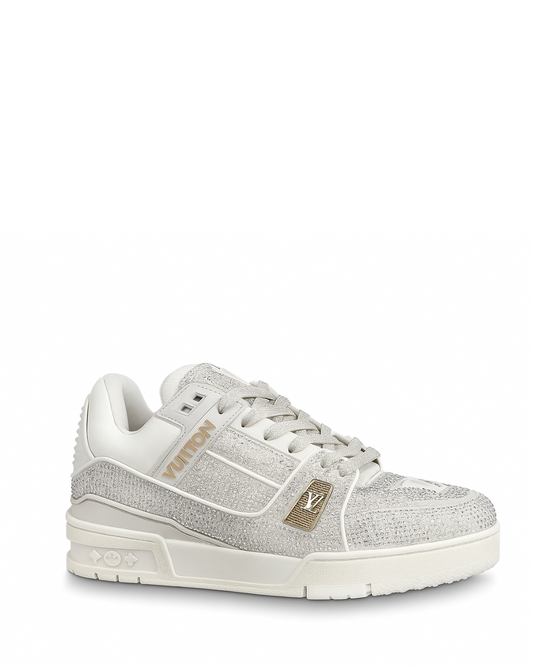 LOUIS VUITTON TRAINER WHITE DIAMOND MAXI