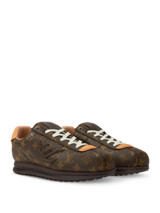 LOUIS VUITTTON BUTTERSOFT SNEKARS BROWN