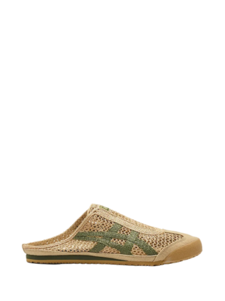 ONITSUKA TIGER SABOT SLIP ON SAFARI GREEN