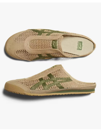 ONITSUKA TIGER SABOT SLIP ON SAFARI GREEN