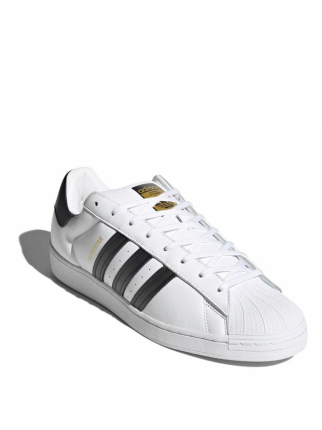 ADIDAS SUPERSTAR WHITE BLACK LEATHER