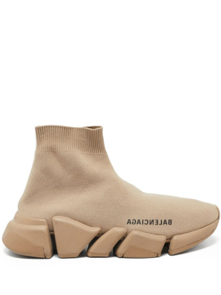 BALENCIAGA SPEED TRAINER FULL BEIGE