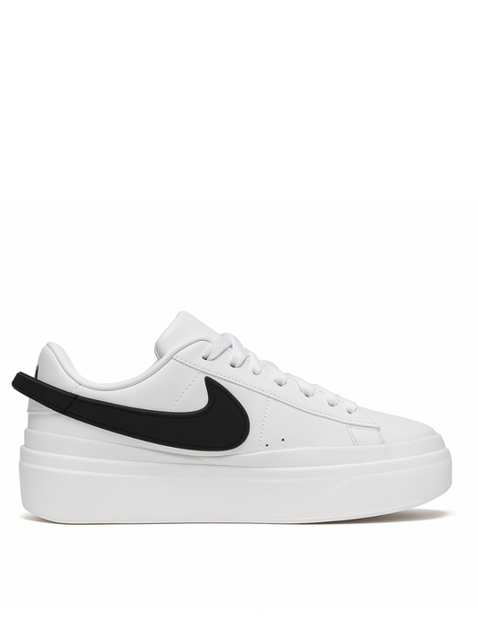 NIKE BLAZER PHANTOM LOW WHITE BLACK