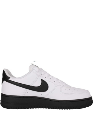 NIKE AIRFORCE 1 LOW WHITE BLACK SOLE
