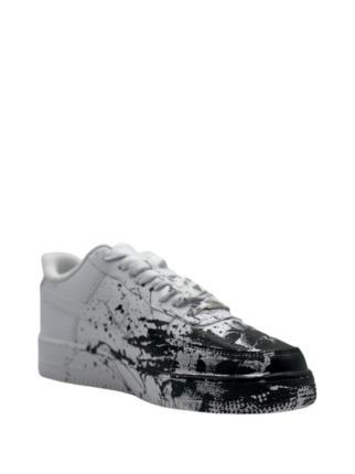 NIKE AIRFORCE 1 BLACK PAINT CUSTOM