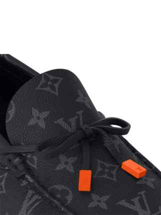 LOUIS VUITTION SUEDE EMBOSSED LUXURY LOAFERS