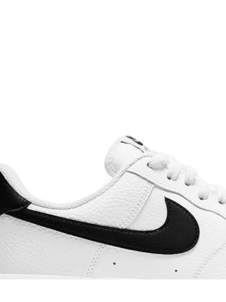 NIKE AIRFORCE 1 LOW WHITE BLACK SOLE