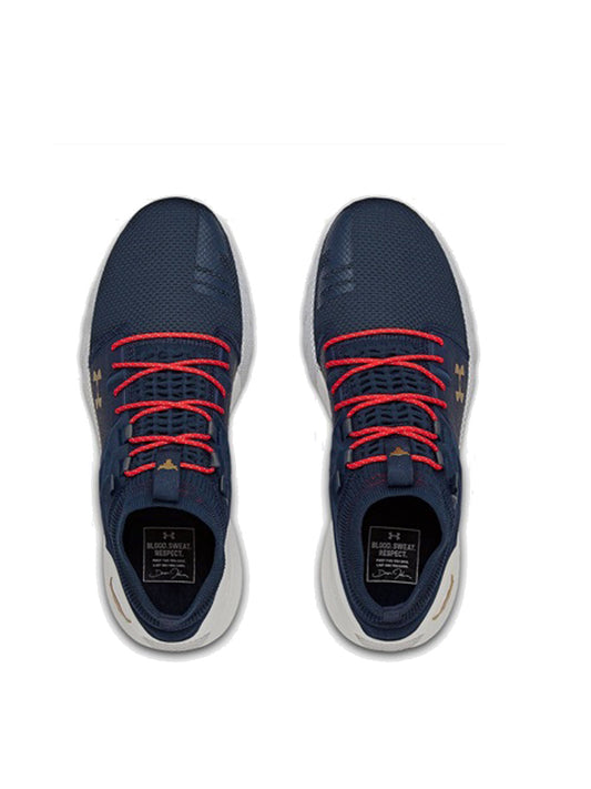 UNDER ARMOUR PROJECT ROCK 2 NEVY WHITE