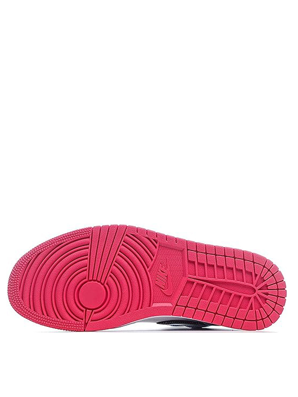 JORDAN RETRO 1 MID HALF BLUE POLKA DOT SWOOSH GS