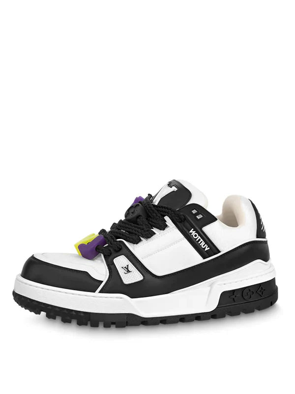 LOUIS VUITTON TRAINER MAXI BLACK WHITE