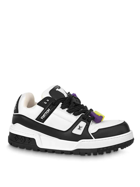 LOUIS VUITTON TRAINER MAXI BLACK WHITE